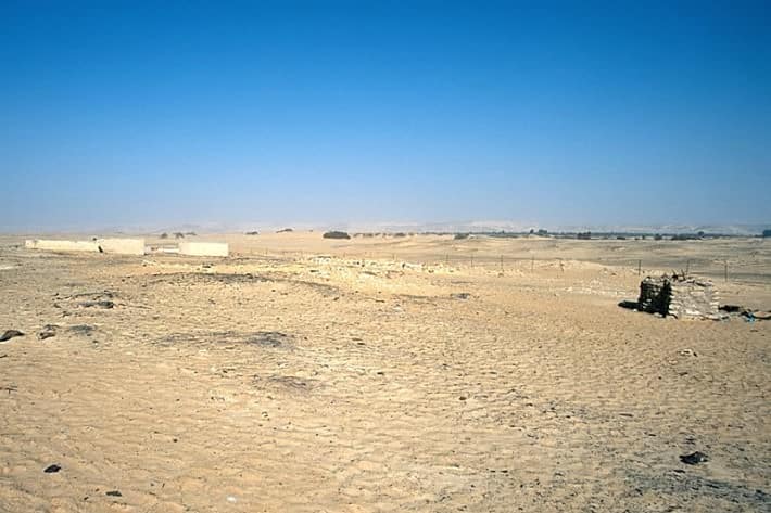Landscape of the Valley of the Golden Mummie