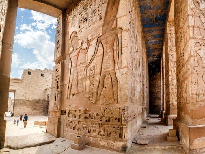 luxury private tours, Temple of Medinet