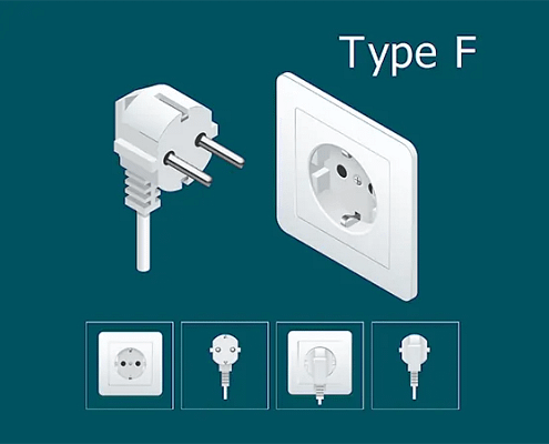 Egypt Travel Adapter - Type F