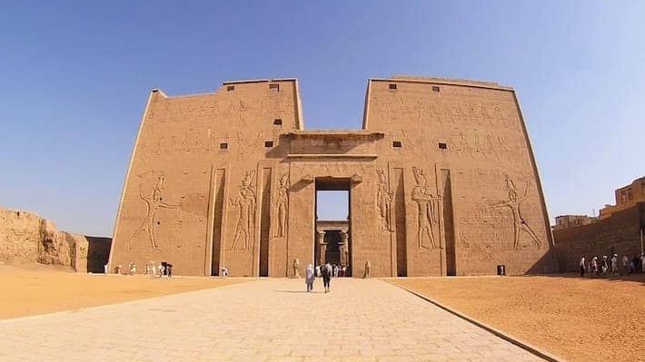 temple at Edfu - Egypt