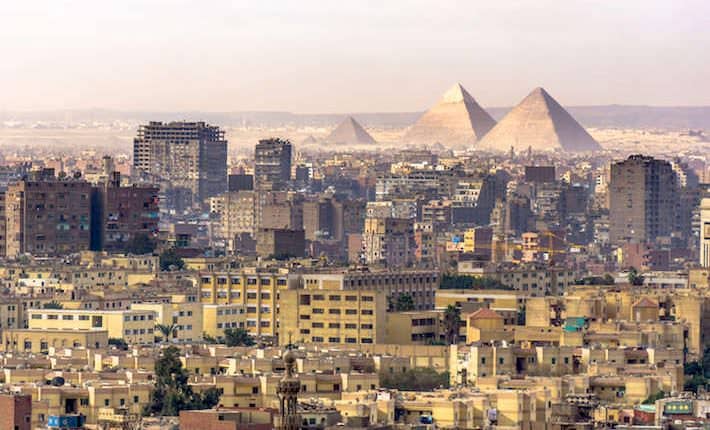 View from Cairo Citadel in the morning