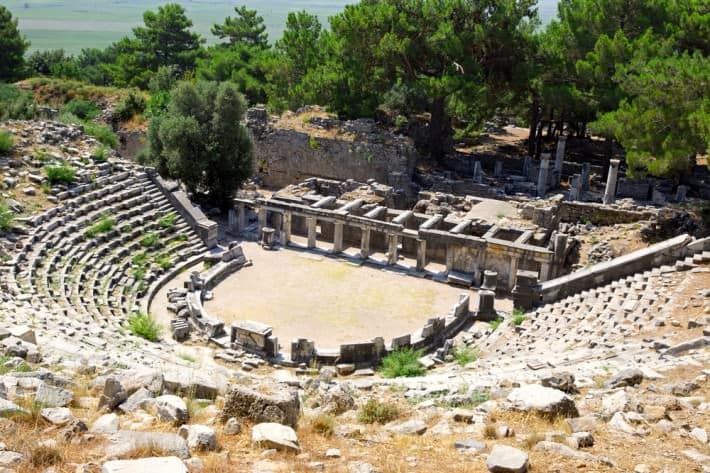 Amphitheater of Priene, Turkey