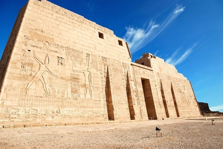 Pylon of Medinet Habu Temple