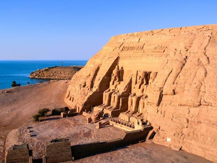 Tour guide Abu Simbel temples Egypt