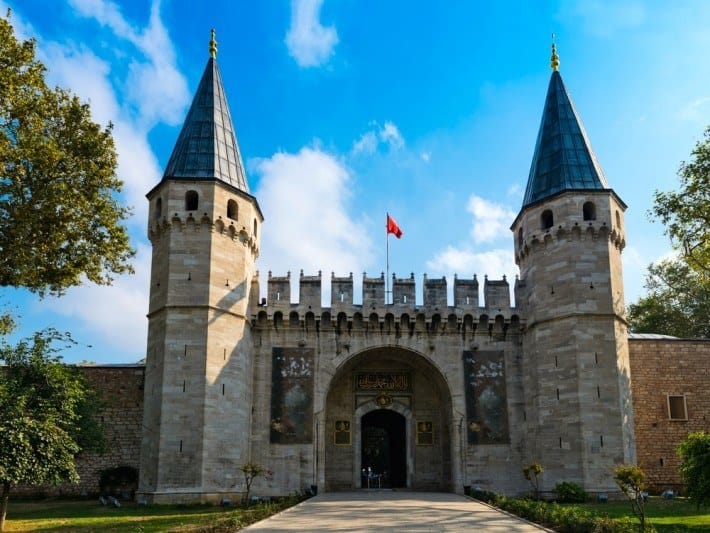Entrance of the Topkapi Palace, Istanbul