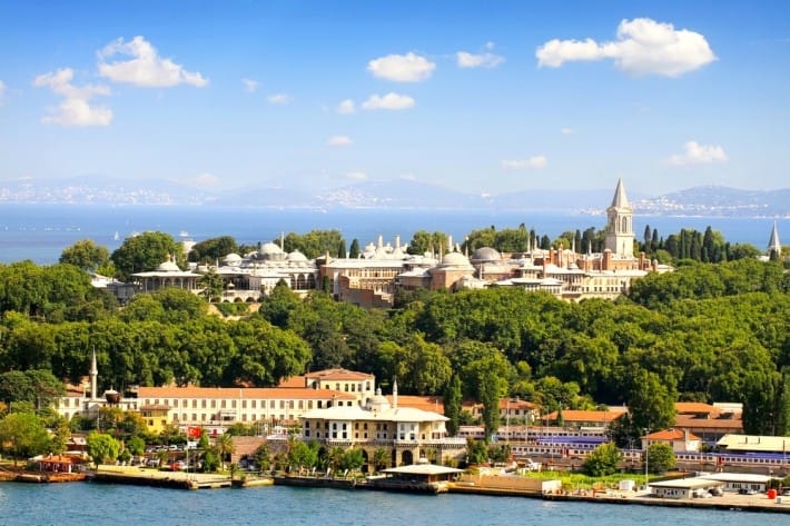 Topkapi Palace in Istanbul, Turkey