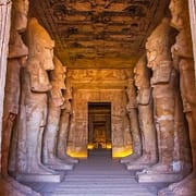 Cairo, Abu Simbel, Jordan Tour - Abu Simbel interior