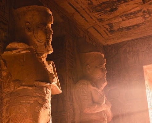 Deluxe Egypt Tour - Inside the Abu Simbel Temple