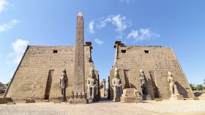 Egypt Jordan Tours from Australia - Entrance to Luxor Temple